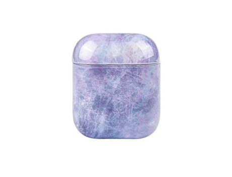 Funda para Airpods Purple Marble