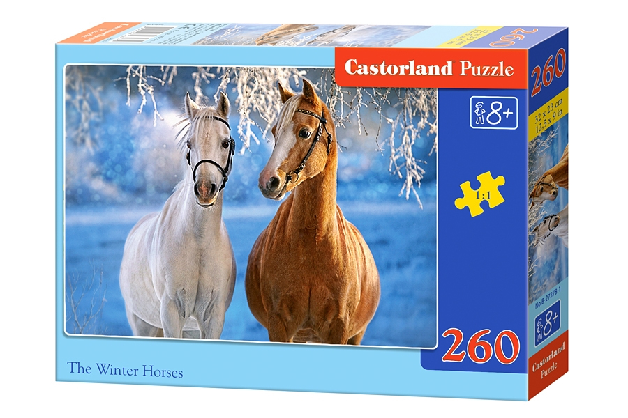 Puzzle CASTORLAND The Winter Horses (260 Piezas)