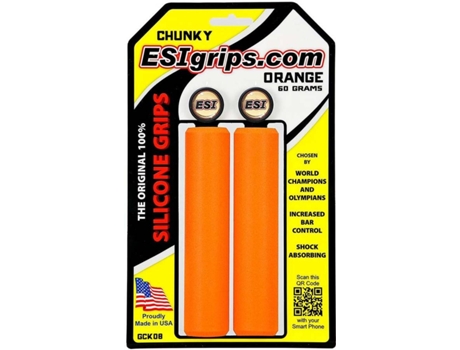 Puños Para Bicicleta esigrips chunky orange