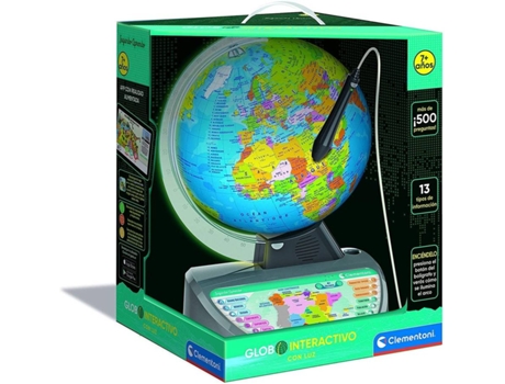 Juego Clementoni Globo interactivo con luz edad minima 3 años exploramundo arco luminoso partir de 7 juguete 55386