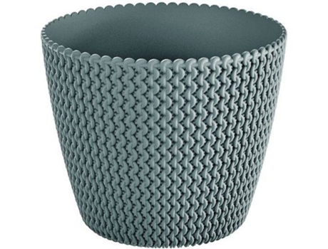 Maceta PROSPERPLAST Splofy (Gris - 13 x 13 x 10.8 cm)