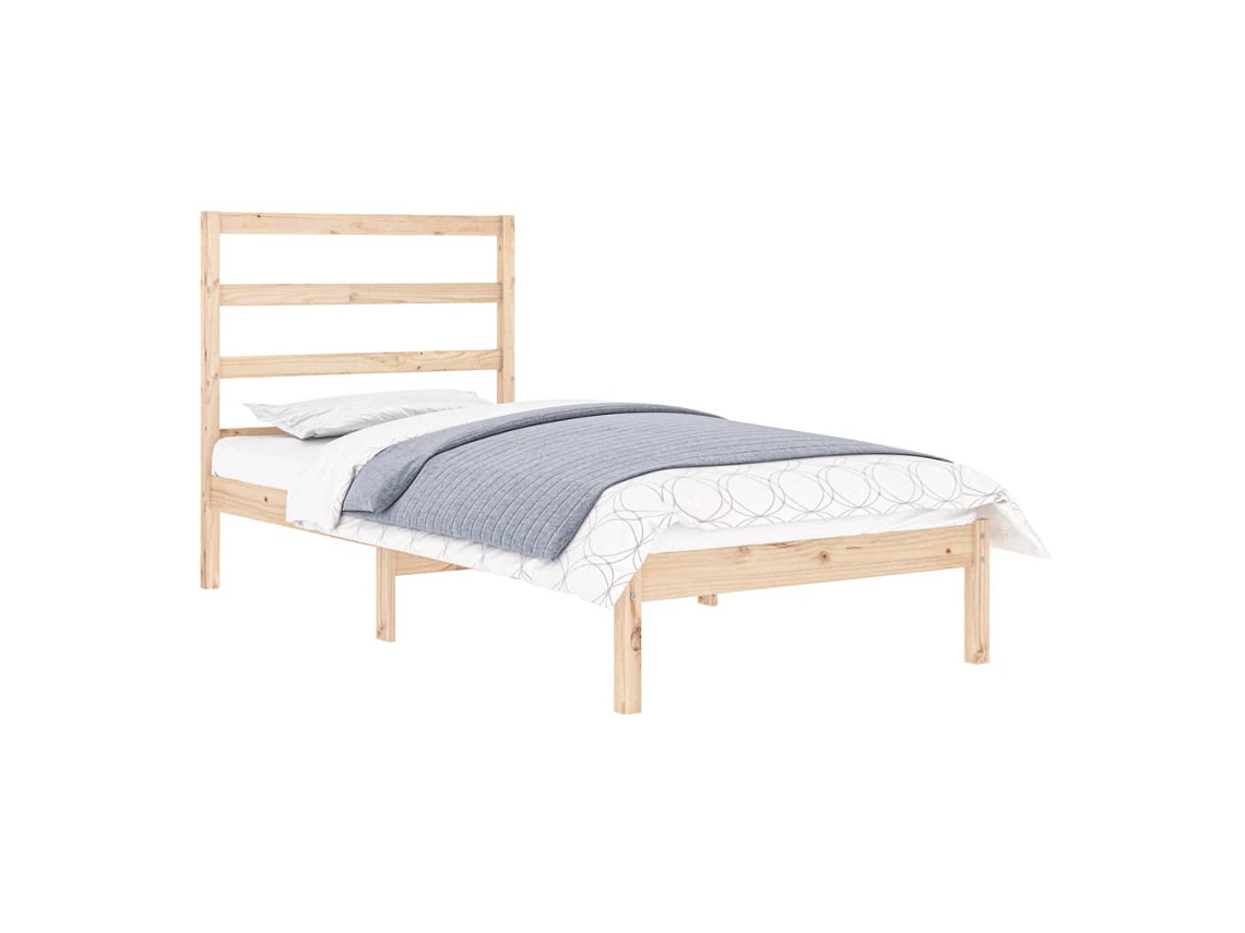 Maison Exclusive Estructura de cama individual madera maciza