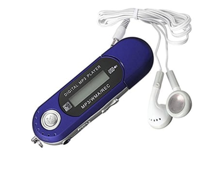 Lector MP3 SLOWMOOSE Azul