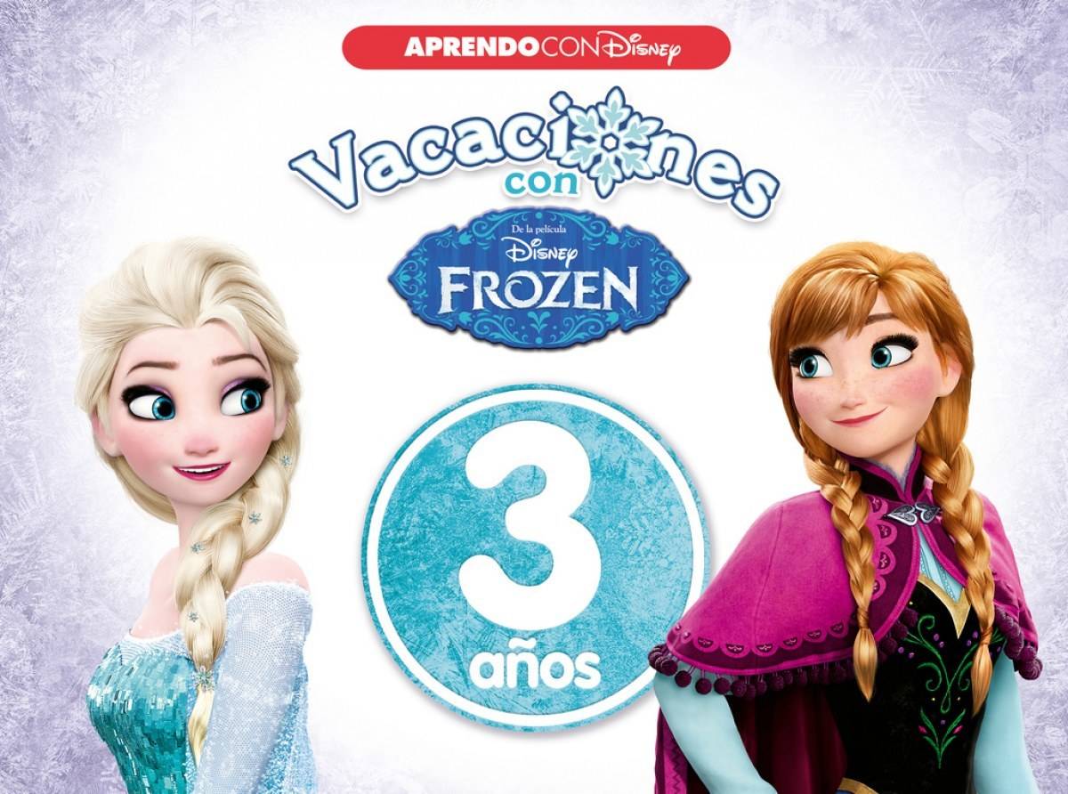 Libro Vacaciones con Frozen de VVAA (Español)