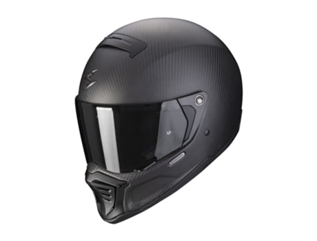 Casco de Moto SCORPION integral Exo-HX1 Carbon SE (Negro - M)