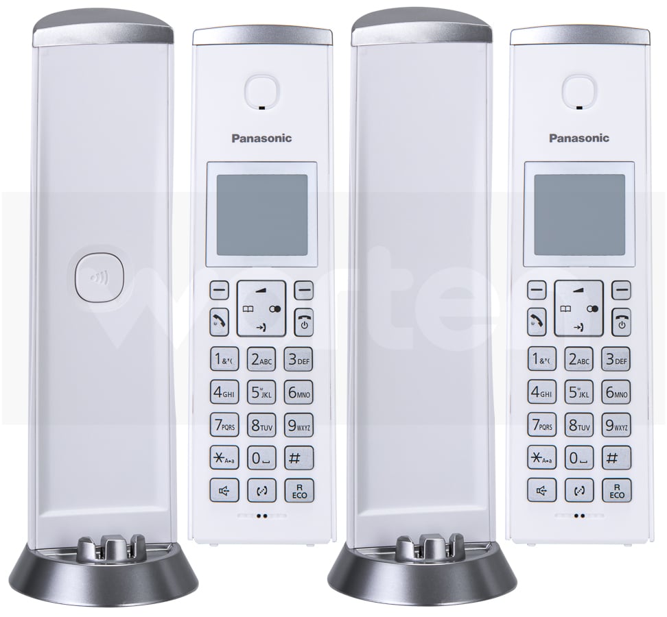 Telefóno Duo PANASONIC KX-TGK212SPW Blanco