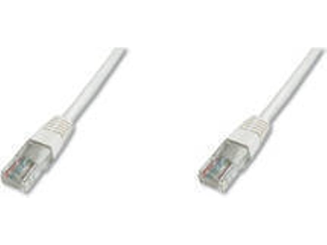 Cable de Red DIGITUS (RJ45 - 2 m - Blanco)