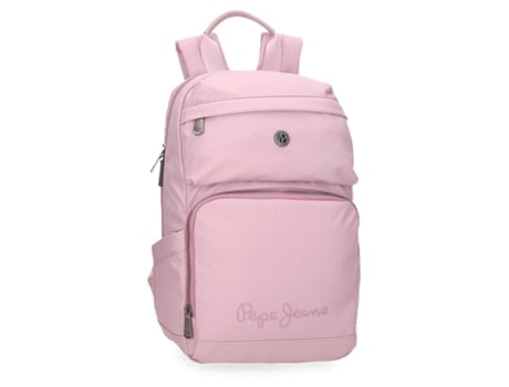 PEPE JEANS Mochila Para Portátil Poliéster y PU Corin Rosa