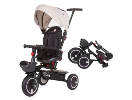 Triciclo infantil evolutivo plegable QUICK FOLD de CHIPOLINO sand