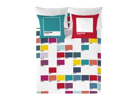 Funda Nórdica Estampada Cama 135 Algodón Extra Suave Fabricado En España Mosaic Colorfull Pantone