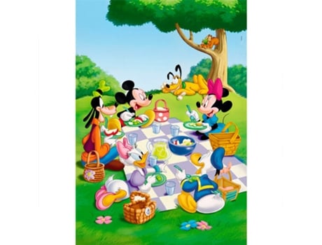 Puzzle 2D CLEMENTONI Quebra-cabeça minnie floor happy helpers disney