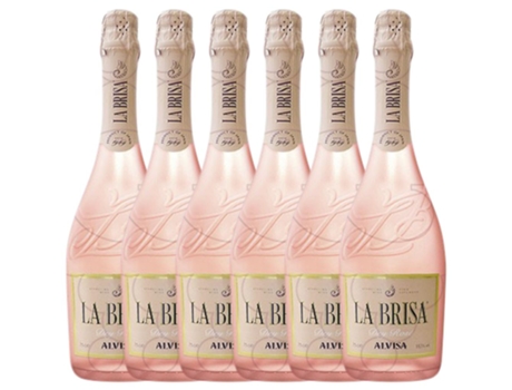 Espumante ALVISA Alvisa La Brisa Dry Rosé Seco La Mancha (0.75 L - 6 unidades)