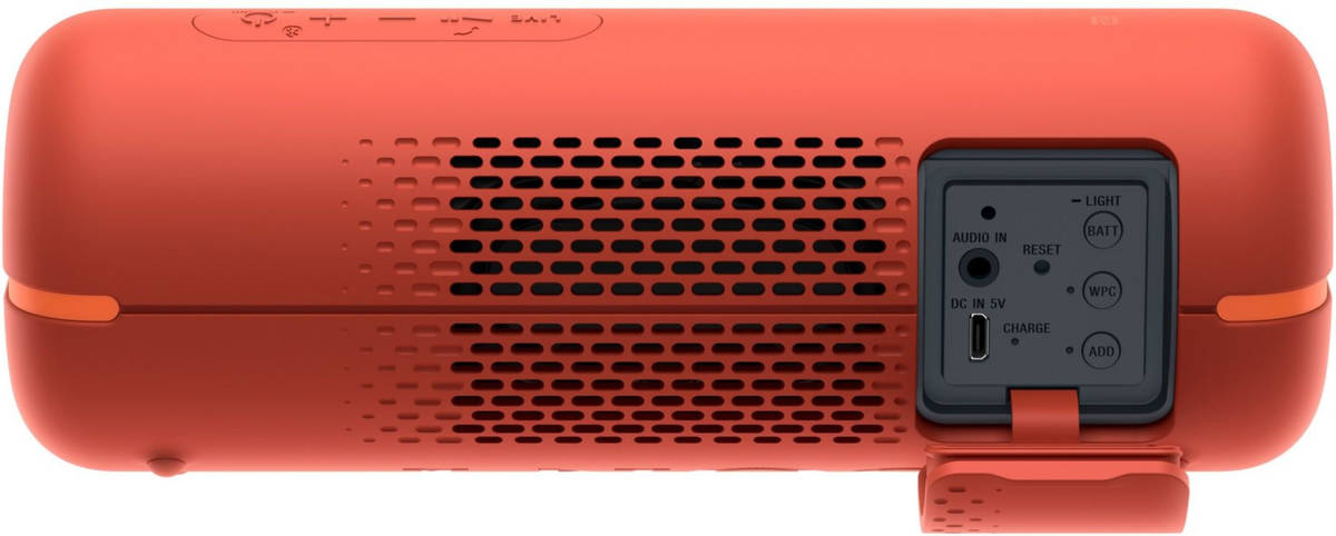 Altavoz Bluetooth SONY XB22 (Rojo - Autonomía: Hasta 12 Horas- Alcance: 10 m)