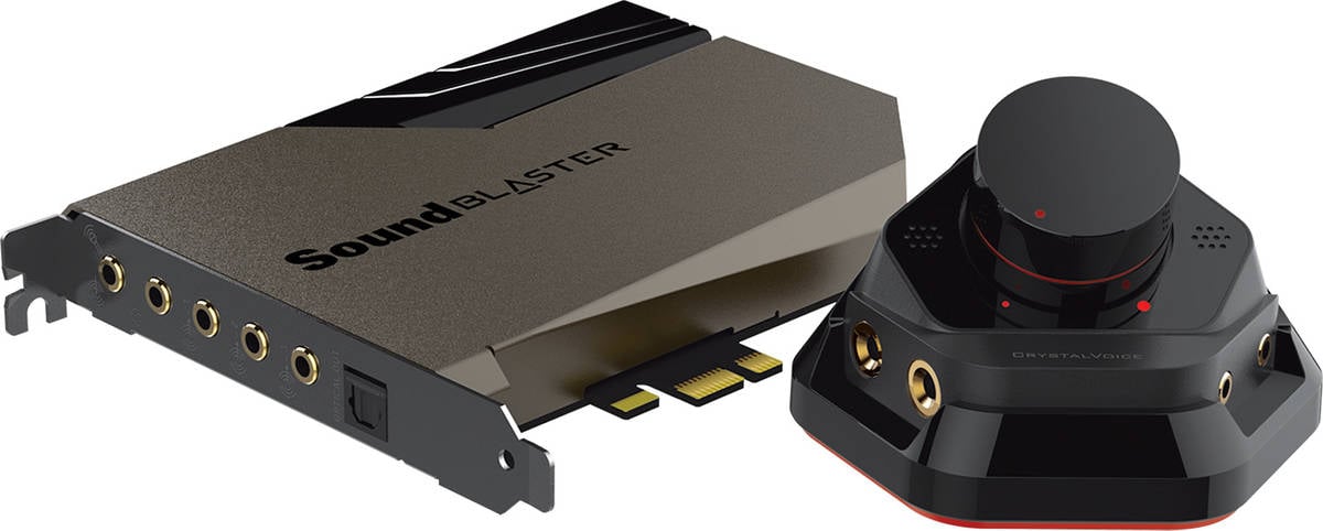 Tarjeta de Sonido CREATIVE Sound Blaster AE-7 (384 KHz - 120 dB - PCI-E - Dolby Digital)