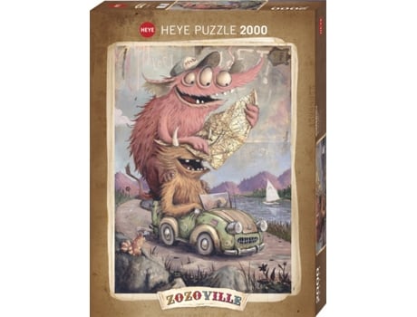 Puzzle 2000 Pcs Zozoville Road Trippin (9 años)