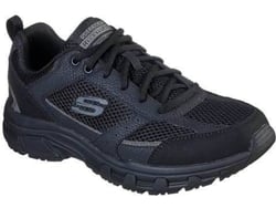 Botas SKECHERS Cuero Hombre (42.5 - Negro)