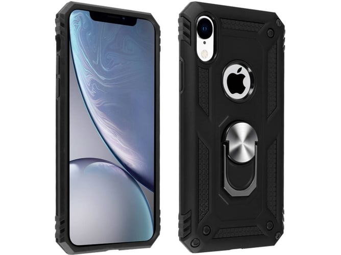 Funda iPhone XR AVIZAR Anillo Negro