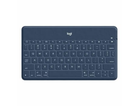 Teclado LOGITECH 920-010048 AZERTY Francés Azul Negro