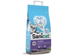 Arena Absorbente para Gatos SANICAT Classic Lavanda (8L)