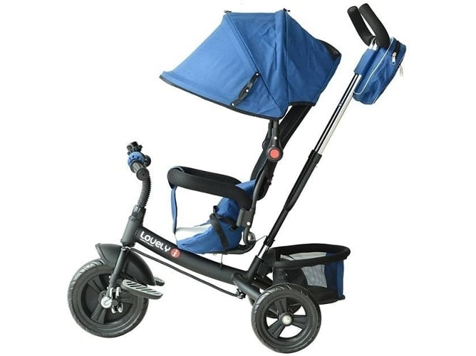 Triciclo Homcom 3 en 1 +18 meses 96 53.5 101cm