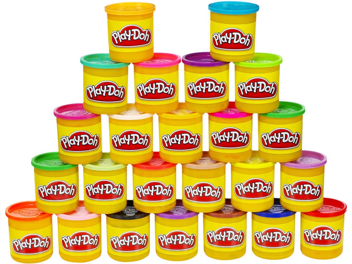 Plastilina PLAY DOH Pack de 24 botes Edad Minima 2 anos Worten.es