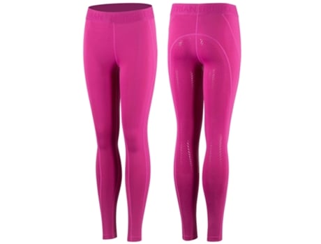 Leggings de Niña para Equitación HORZE Integral Madison Silicona Rosa (130 cm)