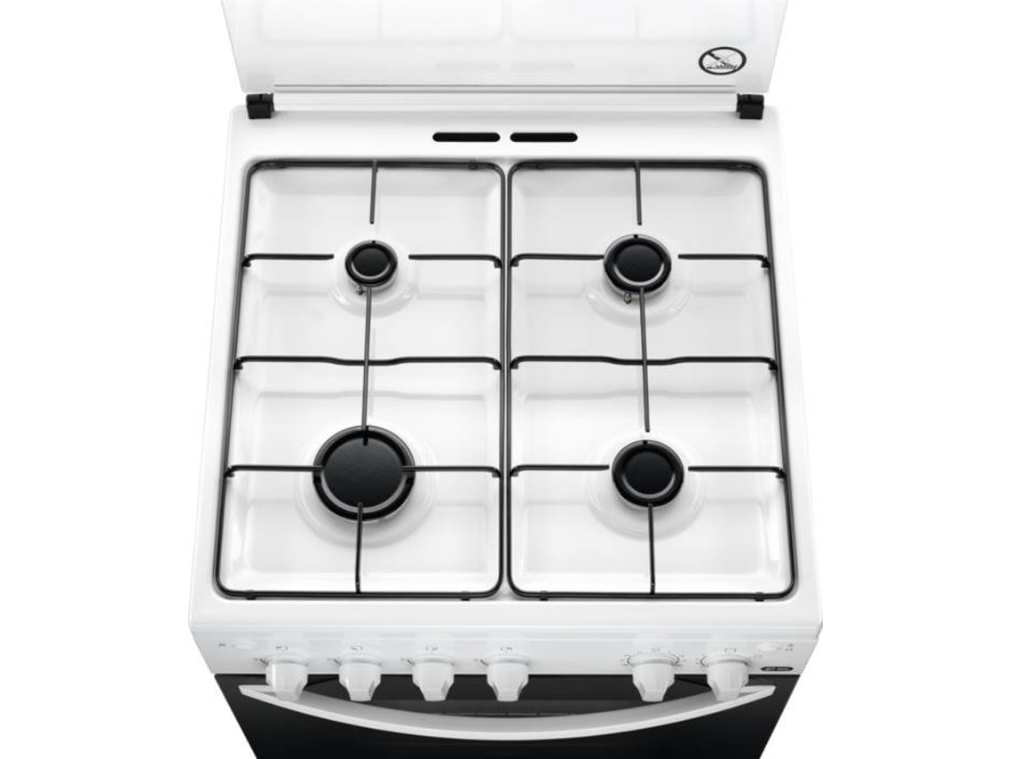 Cocina ZANUSSI ZCG61281WA (53 L - Gas Butano-Propano - Blanco)