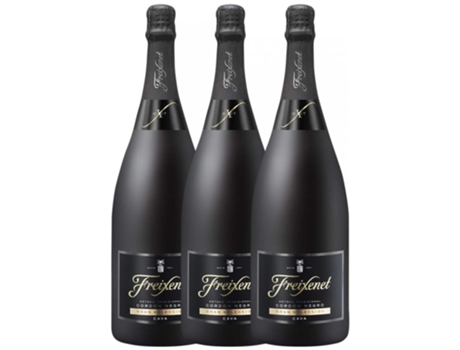 Espumante FREIXENET Freixenet Cordon Negro Brut Cava Reserva (1.5 L - 3 unidades)