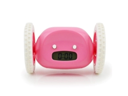 XGF Correr fuera de la rueda del despertador Rolling Wheel Reloj Digital Creative Kid Kid Gift