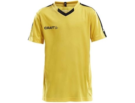 Camiseta de Hombre para Fútbol CRAFT Progress Contrast Naranja Amarillo (6/8 Años)