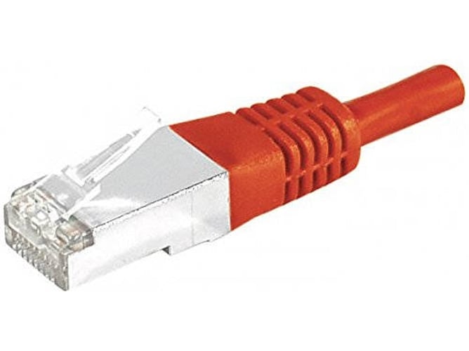 Cable de Red CONNECT (RJ45 - 1 m - Rojo)