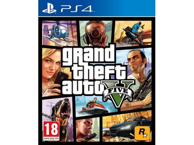 Juego PS4 Grand Theft Auto V