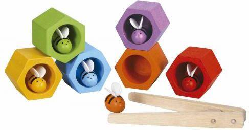 Abejas En La colmena plantoys juguetes de madera toys