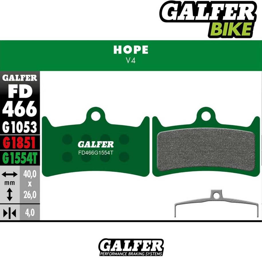 Pastillas de Freno GALFER Pro Hope V4