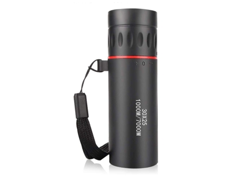 Telescopio Monocular Telescopio Monocular 12X50 HD para Teléfono Móvil Telescopio Monocular para Monóscopo Impermeable Bak4 FMC -Negra