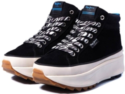 Botines PEPE JEANS FOOTWEAR Woking Urban Sintético Mujer (39 - Negro)