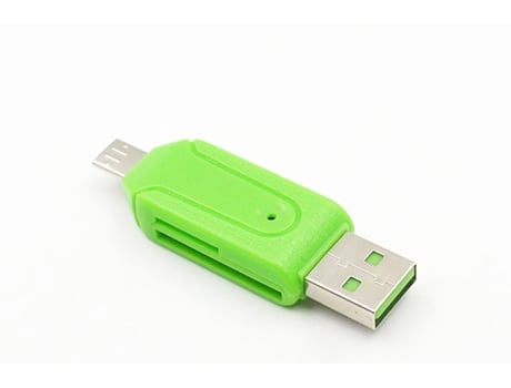 Lector de Tarjeta SLOWMOOSE USB Verde