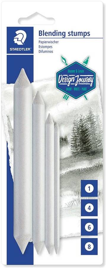 Hueles STAEDTLER 599208 (Blanco - 4)