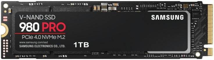 Disco SSD Interno SAMSUNG 980 PRO (1 TB - PCI Express 4.0 - 7000 MB/s)