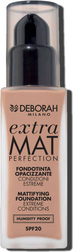 Base Maquillaje Extra mat perfection deborah milano fondotinta botella 30 ml 36 30ml 36g