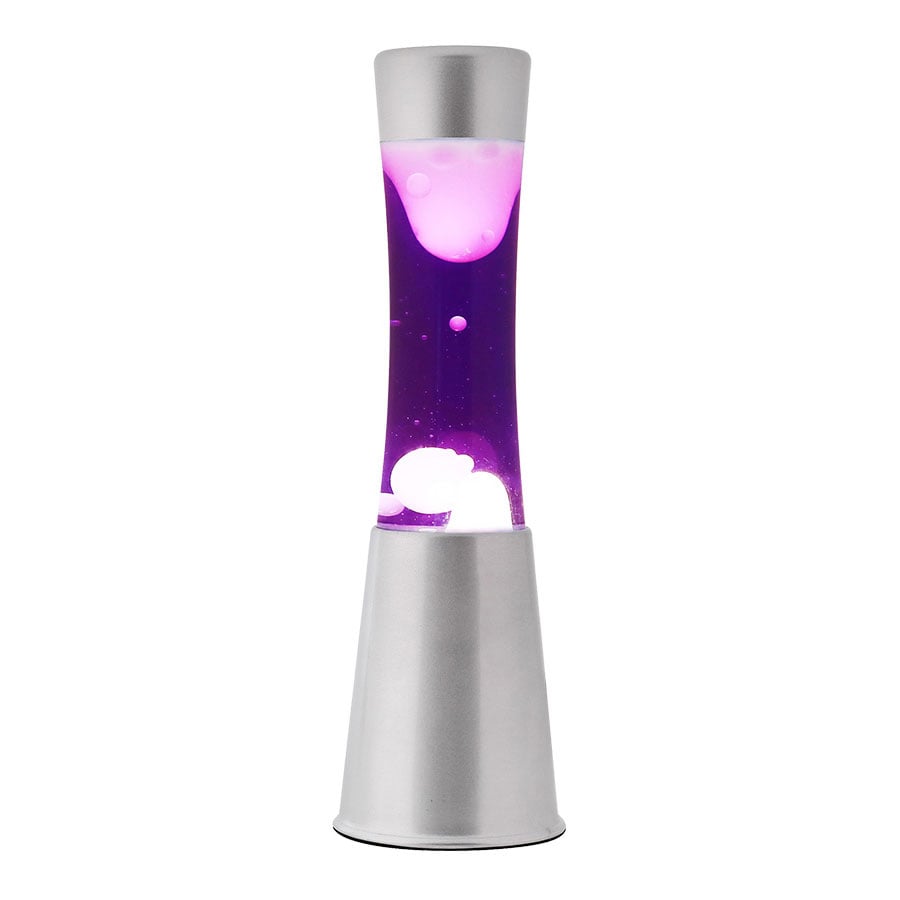 Itotal Lava Lamp magma glitter azulcera blanca multicolor 215 29 125