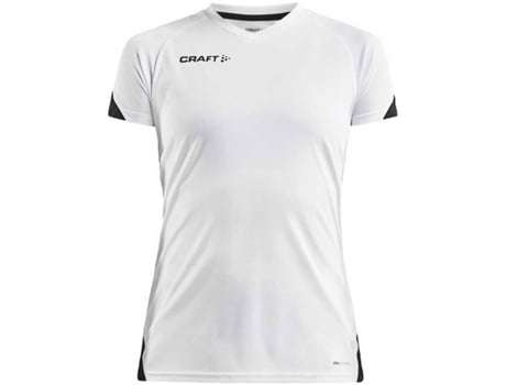 Camiseta de Mujer CRAFT Control Impact Tenis Blanco (XL)