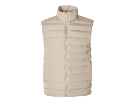 Chaleco de Hombre SELECTED Barry Quilted Pure Beige (M)