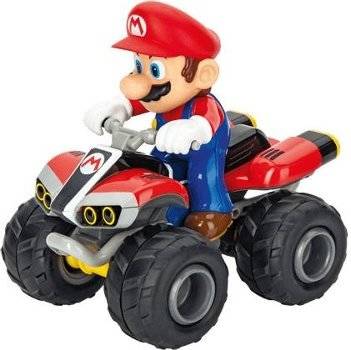 Mota Teledirigida CARRERA Super Mario Quad (Rojo - 19.4cm - Edad Mínima: 6)