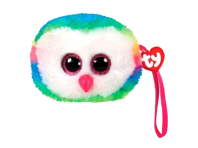 Peluche Monedero TY Beanie Boos Owen Owl 10 cm