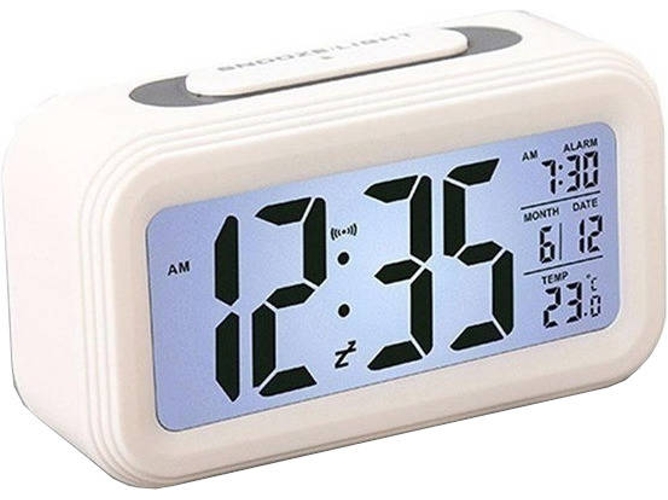 Reloj Despertador RITTEREC Home LED Blanco