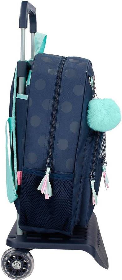 Mochila con Ruedas MOVOM Dreams Time Azul (30x38x12 cm)