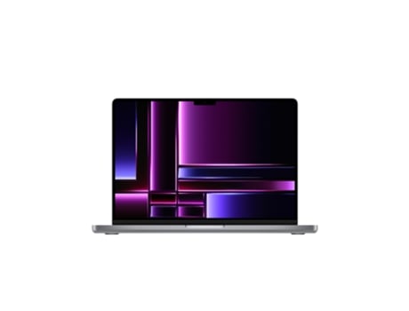 Portátil APPLE 448 7964 (14.2 '' - Apple M M2 Pro - RAM: 16 GB - 512 GB SSD - Apple GPU)