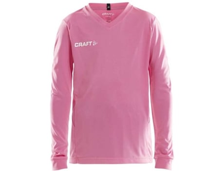 Camiseta de Hombre para Fútbol CRAFT Squad Solid Rosa (10/12 Años)