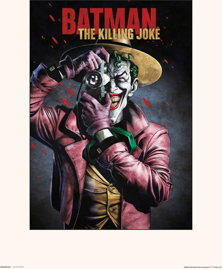 Print DC COMICS 30X40 Cm Batman The Killing Joke